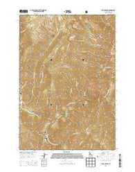 Williams Peak Idaho Current topographic map, 1:24000 scale, 7.5 X 7.5 Minute, Year 2013