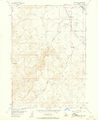 Wilson Peak Idaho Historical topographic map, 1:24000 scale, 7.5 X 7.5 Minute, Year 1957