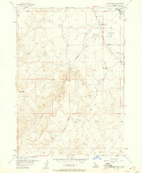 Wilson Peak Idaho Historical topographic map, 1:24000 scale, 7.5 X 7.5 Minute, Year 1957