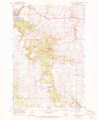 Winchester East Idaho Historical topographic map, 1:24000 scale, 7.5 X 7.5 Minute, Year 1967