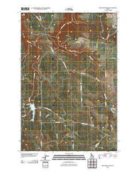Winchester West Idaho Historical topographic map, 1:24000 scale, 7.5 X 7.5 Minute, Year 2010