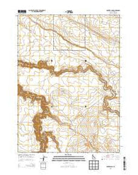 Winter Camp Idaho Current topographic map, 1:24000 scale, 7.5 X 7.5 Minute, Year 2013