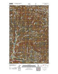 Wolf Lodge Idaho Historical topographic map, 1:24000 scale, 7.5 X 7.5 Minute, Year 2011