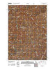 Wood Hump Idaho Historical topographic map, 1:24000 scale, 7.5 X 7.5 Minute, Year 2011