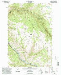 Woodland Idaho Historical topographic map, 1:24000 scale, 7.5 X 7.5 Minute, Year 1994