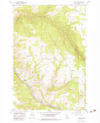 Woodland Idaho Historical topographic map, 1:24000 scale, 7.5 X 7.5 Minute, Year 1967