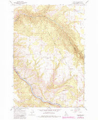 Woodland Idaho Historical topographic map, 1:24000 scale, 7.5 X 7.5 Minute, Year 1967