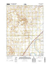 Woodville Idaho Current topographic map, 1:24000 scale, 7.5 X 7.5 Minute, Year 2013