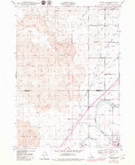 Woodville Idaho Historical topographic map, 1:24000 scale, 7.5 X 7.5 Minute, Year 1959