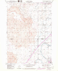 Woodville Idaho Historical topographic map, 1:24000 scale, 7.5 X 7.5 Minute, Year 1959