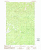 Wylie Knob Idaho Historical topographic map, 1:24000 scale, 7.5 X 7.5 Minute, Year 1989