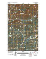 Wylie Knob Idaho Historical topographic map, 1:24000 scale, 7.5 X 7.5 Minute, Year 2011
