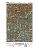 Wylie Knob Idaho Historical topographic map, 1:24000 scale, 7.5 X 7.5 Minute, Year 2011