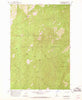 Wylies Peak Idaho Historical topographic map, 1:24000 scale, 7.5 X 7.5 Minute, Year 1966