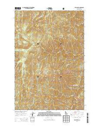 Wylies Peak Idaho Current topographic map, 1:24000 scale, 7.5 X 7.5 Minute, Year 2013