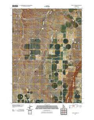 Yahoo Creek Idaho Historical topographic map, 1:24000 scale, 7.5 X 7.5 Minute, Year 2010