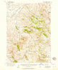 Yandell Springs Idaho Historical topographic map, 1:62500 scale, 15 X 15 Minute, Year 1955