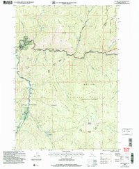 Yellow Pine Idaho Historical topographic map, 1:24000 scale, 7.5 X 7.5 Minute, Year 2004