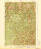 Yellow Pine Idaho Historical topographic map, 1:62500 scale, 15 X 15 Minute, Year 1943