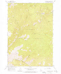 Yellowjacket Idaho Historical topographic map, 1:24000 scale, 7.5 X 7.5 Minute, Year 1963