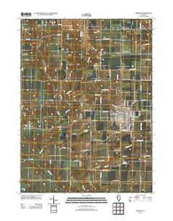Abingdon Illinois Historical topographic map, 1:24000 scale, 7.5 X 7.5 Minute, Year 2012