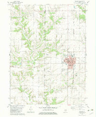 Abingdon Illinois Historical topographic map, 1:24000 scale, 7.5 X 7.5 Minute, Year 1982
