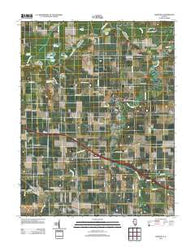 Addieville Illinois Historical topographic map, 1:24000 scale, 7.5 X 7.5 Minute, Year 2012