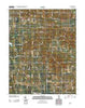 Akin Illinois Historical topographic map, 1:24000 scale, 7.5 X 7.5 Minute, Year 2012