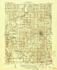 Albion Illinois Historical topographic map, 1:62500 scale, 15 X 15 Minute, Year 1946