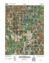 Albion NW Illinois Historical topographic map, 1:24000 scale, 7.5 X 7.5 Minute, Year 2012