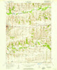 Aledo East Illinois Historical topographic map, 1:24000 scale, 7.5 X 7.5 Minute, Year 1953