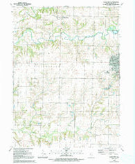 Aledo West Illinois Historical topographic map, 1:24000 scale, 7.5 X 7.5 Minute, Year 1992