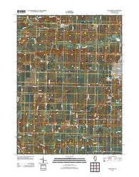 Aledo West Illinois Historical topographic map, 1:24000 scale, 7.5 X 7.5 Minute, Year 2012