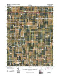 Alexander Illinois Historical topographic map, 1:24000 scale, 7.5 X 7.5 Minute, Year 2012