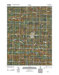 Alexis Illinois Historical topographic map, 1:24000 scale, 7.5 X 7.5 Minute, Year 2012