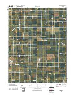 Allerton Illinois Historical topographic map, 1:24000 scale, 7.5 X 7.5 Minute, Year 2012