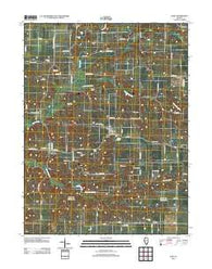 Alsey Illinois Historical topographic map, 1:24000 scale, 7.5 X 7.5 Minute, Year 2012