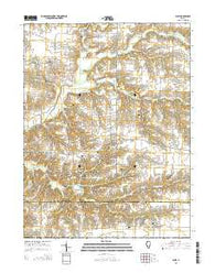 Alsey Illinois Current topographic map, 1:24000 scale, 7.5 X 7.5 Minute, Year 2015