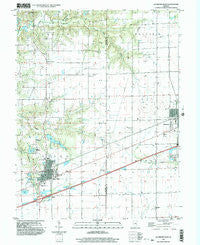 Altamont West Illinois Historical topographic map, 1:24000 scale, 7.5 X 7.5 Minute, Year 1998