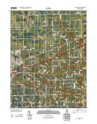 Altamont East Illinois Historical topographic map, 1:24000 scale, 7.5 X 7.5 Minute, Year 2012
