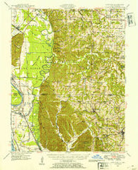 Alto Pass Illinois Historical topographic map, 1:62500 scale, 15 X 15 Minute, Year 1947
