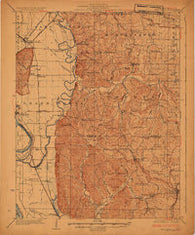 Alto Pass Illinois Historical topographic map, 1:62500 scale, 15 X 15 Minute, Year 1924