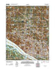 Alton Illinois Historical topographic map, 1:24000 scale, 7.5 X 7.5 Minute, Year 2012