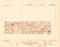 Amboy Illinois Historical topographic map, 1:48000 scale, 15 X 15 Minute, Year 1930