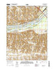 Andalusia Illinois Current topographic map, 1:24000 scale, 7.5 X 7.5 Minute, Year 2015
