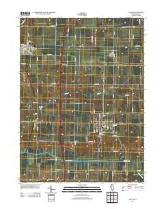 Andover Illinois Historical topographic map, 1:24000 scale, 7.5 X 7.5 Minute, Year 2012