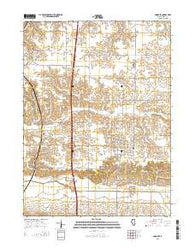 Andover Illinois Current topographic map, 1:24000 scale, 7.5 X 7.5 Minute, Year 2015
