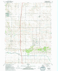 Andover Illinois Historical topographic map, 1:24000 scale, 7.5 X 7.5 Minute, Year 1991