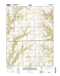 Annapolis Illinois Current topographic map, 1:24000 scale, 7.5 X 7.5 Minute, Year 2015
