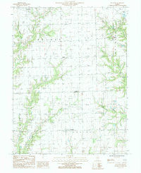 Annapolis Illinois Historical topographic map, 1:24000 scale, 7.5 X 7.5 Minute, Year 1985